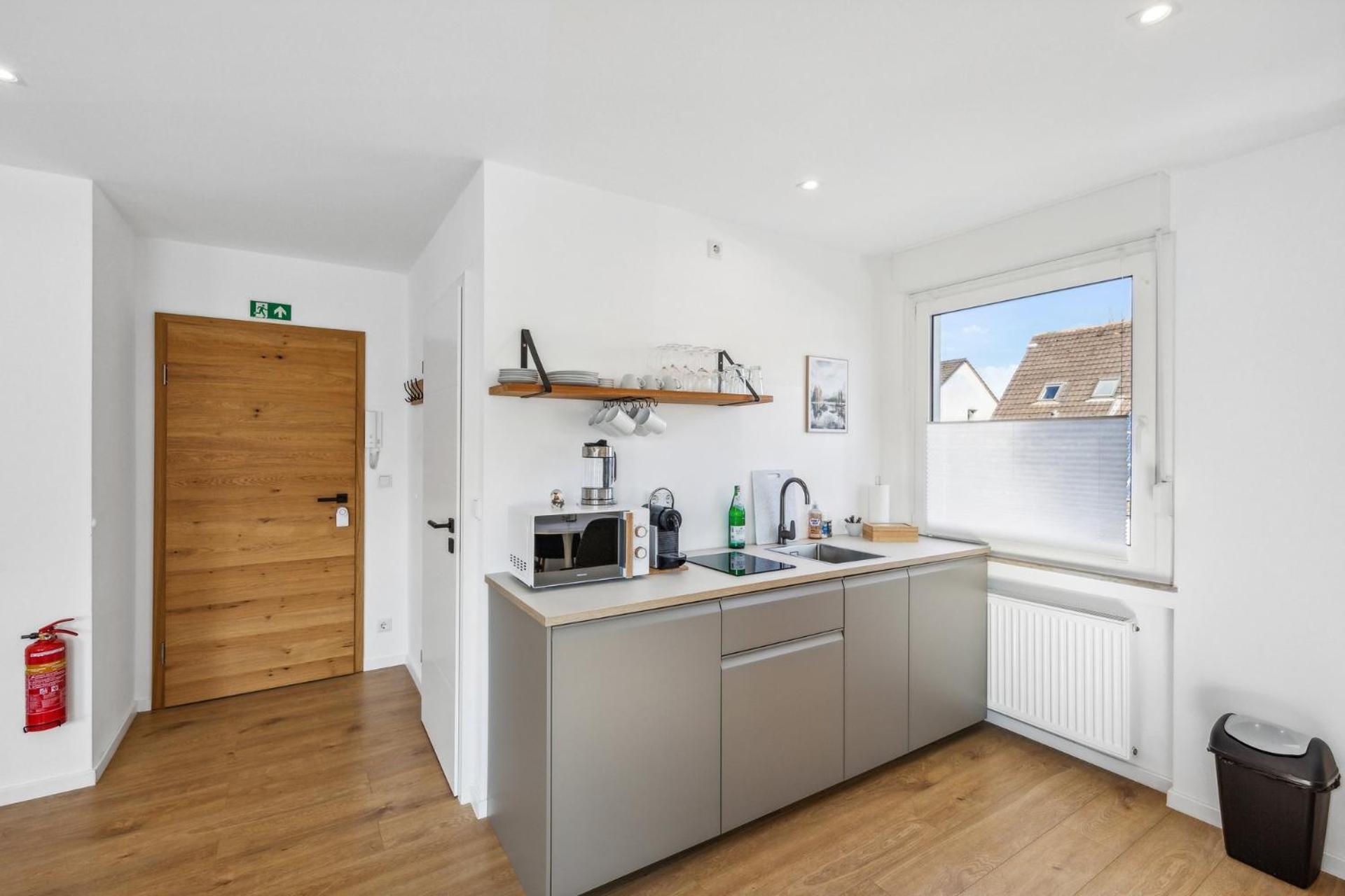 Citychalet-Uni- Boxspringbett Kueche-Ruhig-Parkplatz Bochum Eksteriør billede